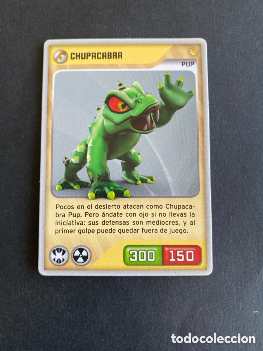 Coleccionismo cromos antiguos: Cromo carta Invizimals desaf&iacute;o oculto N* 100