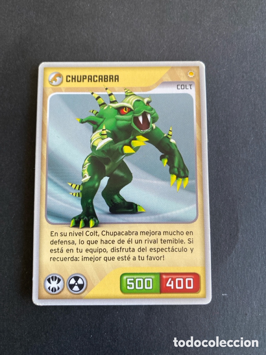 Coleccionismo cromos antiguos: Cromo carta Invizimals desaf&iacute;o oculto N*101