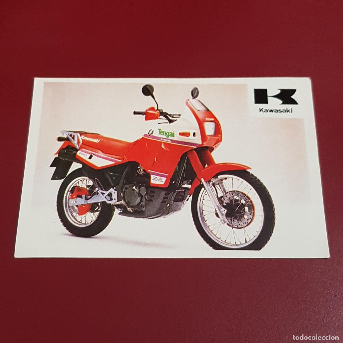 Coleccionismo cromos antiguos: CROMOS ROS - MIX 92 - 101 KAWASAKI KLR TANGAI 650 - NUNCA PEGADO