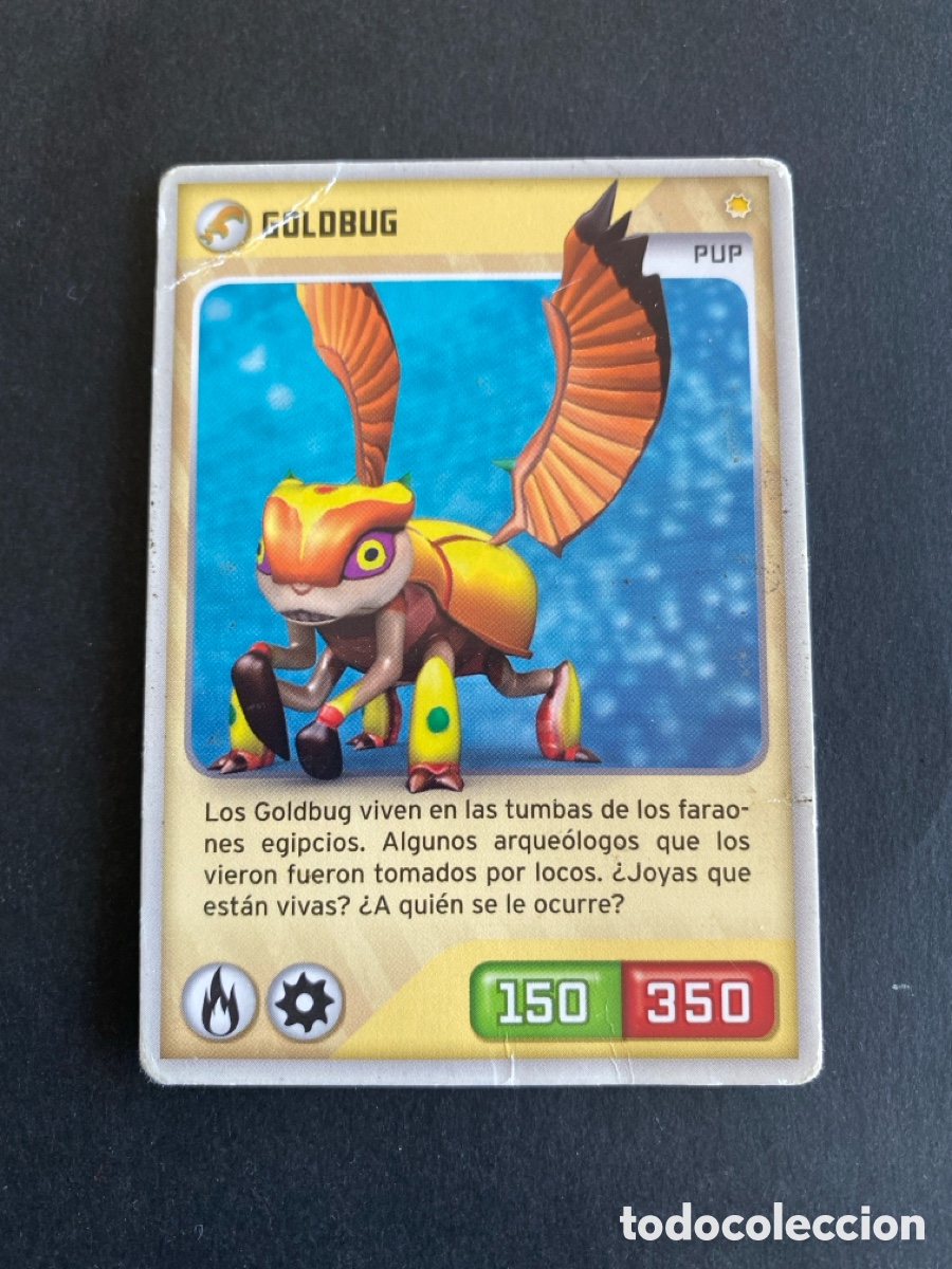 Coleccionismo cromos antiguos: Cromo carta Invizimals desaf&iacute;o oculto N*106