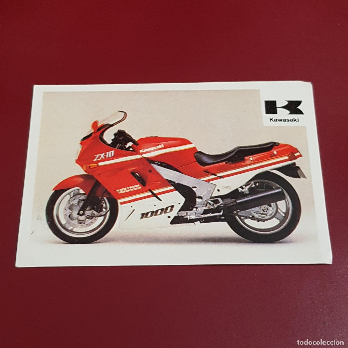 Coleccionismo cromos antiguos: CROMOS ROS - MIX 92 - 103 KAWASAKI ZX 10 - NUNCA PEGADO