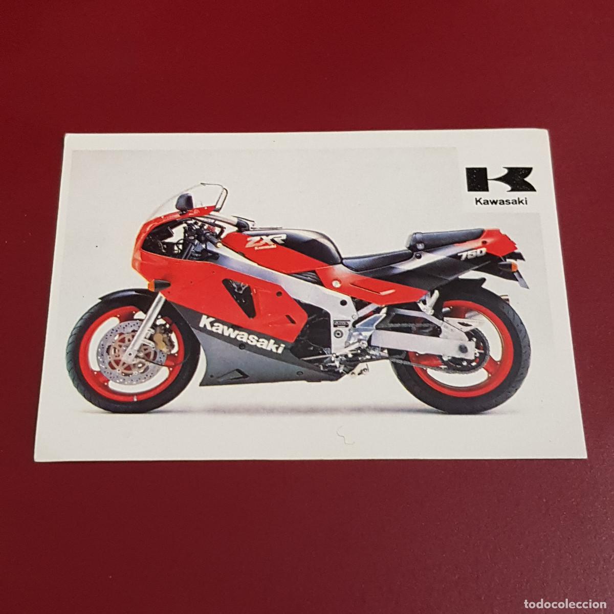 Coleccionismo cromos antiguos: CROMOS ROS - MIX 92 - 102 KAWASAKI ZXR 750 - NUNCA PEGADO