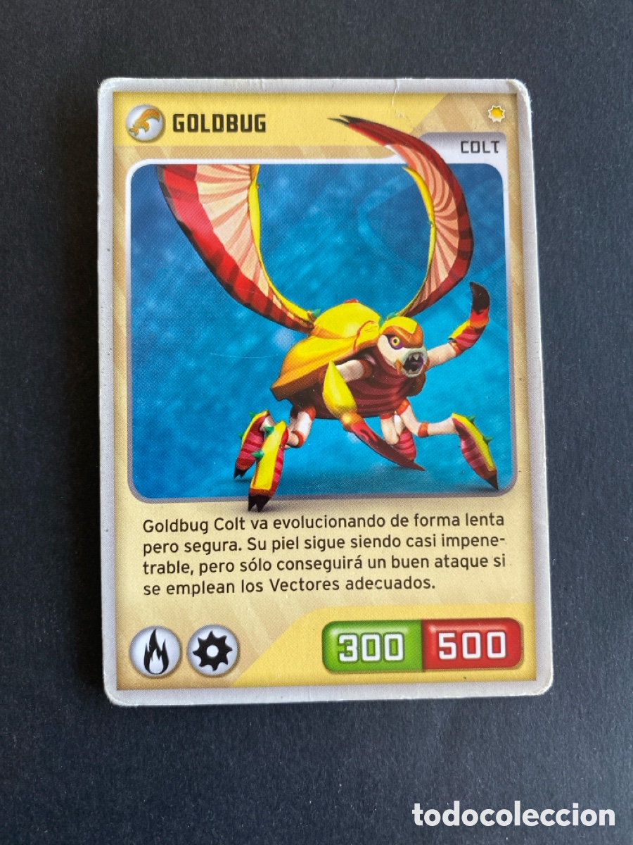Coleccionismo cromos antiguos: Cromo carta Invizimals desaf&iacute;o oculto N*107
