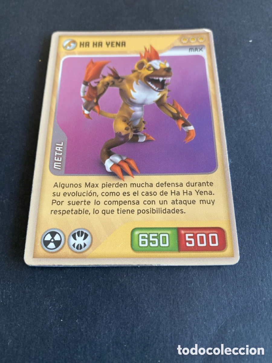 Coleccionismo cromos antiguos: Cromo carta Invizimals desaf&iacute;o oculto N*114