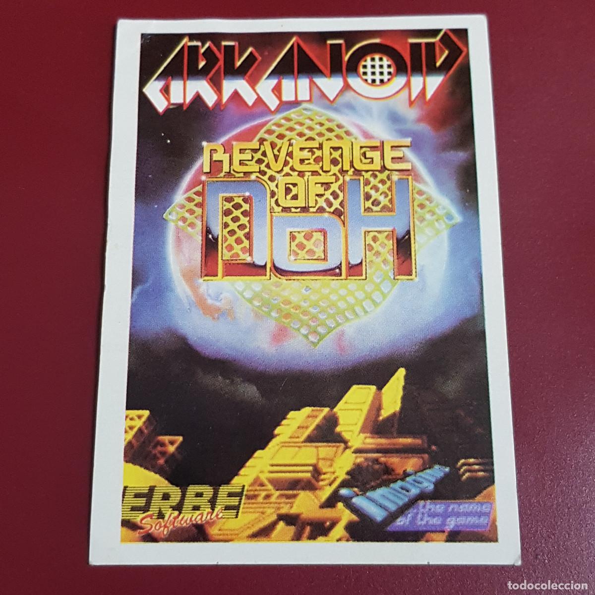 Coleccionismo cromos antiguos: CROMOS ROS - MIX 92 - 169 ARKANOID REVENGE OF DOH - NUNCA PEGADO