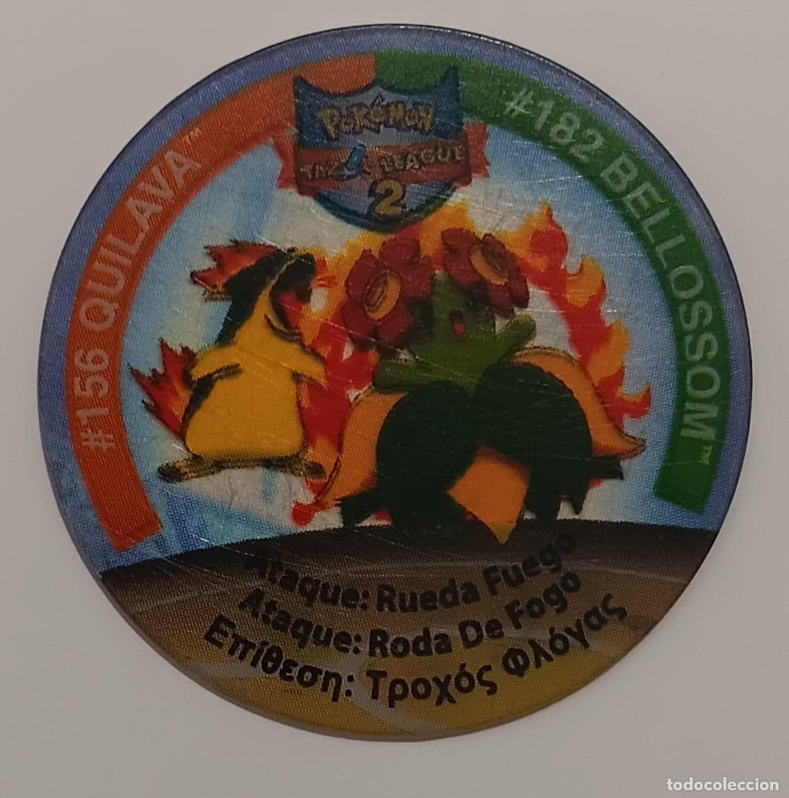 Sammeln alte Sammelbilder: TAZO CAPS POKEMON LEAGUE SERIE 2 PROMOCION MATUTANO NO PANRICO NO CROPAN NO BIMBO PHOSKITOS