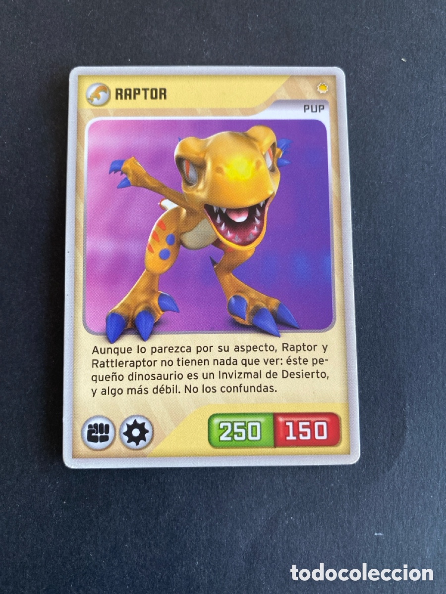 Coleccionismo cromos antiguos: Cromo carta Invizimals desaf&iacute;o oculto N*124