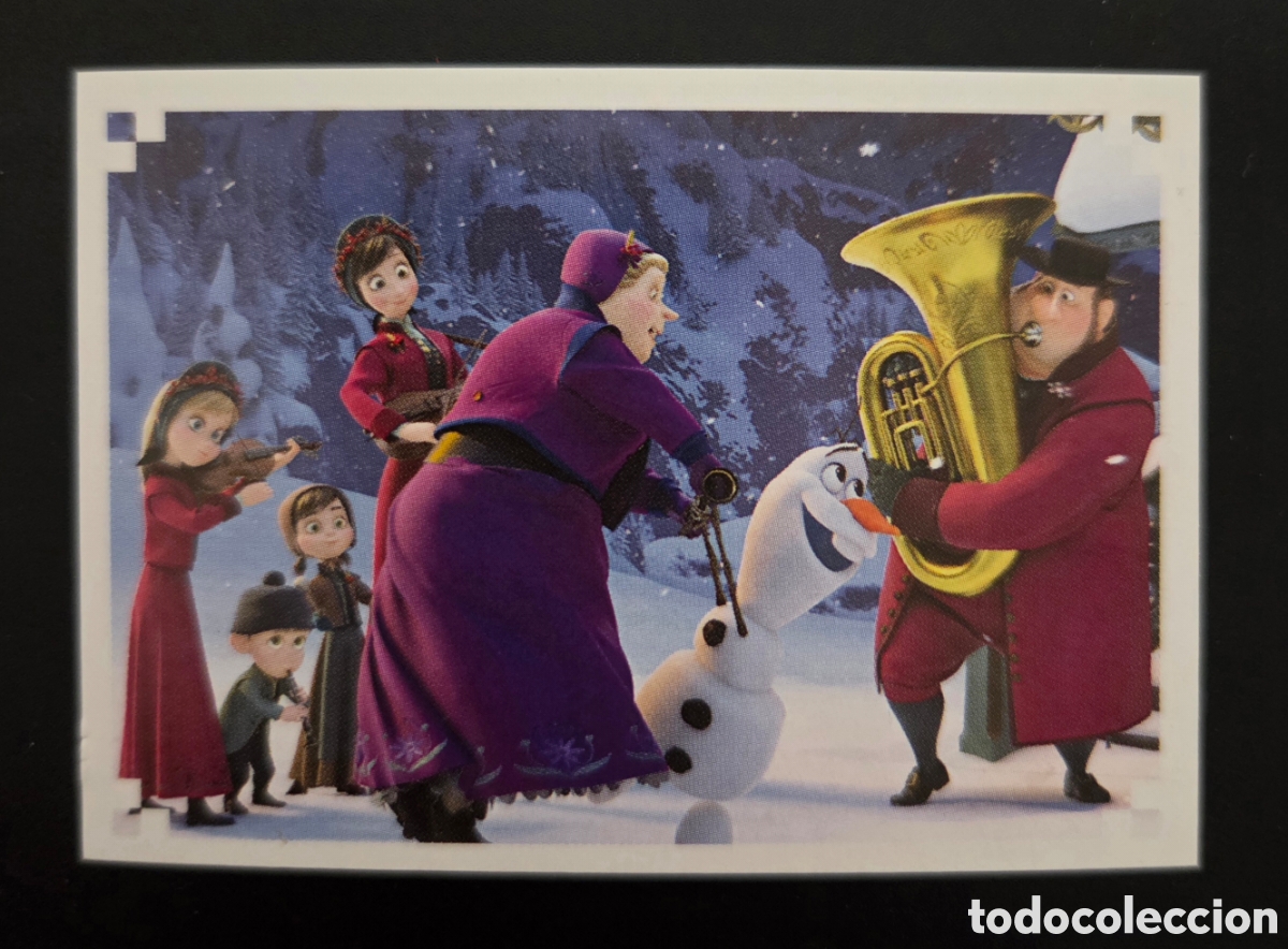 Coleccionismo cromos antiguos: Cromo n &deg; 49 Frozen una aventura de Olaf 2017 panini