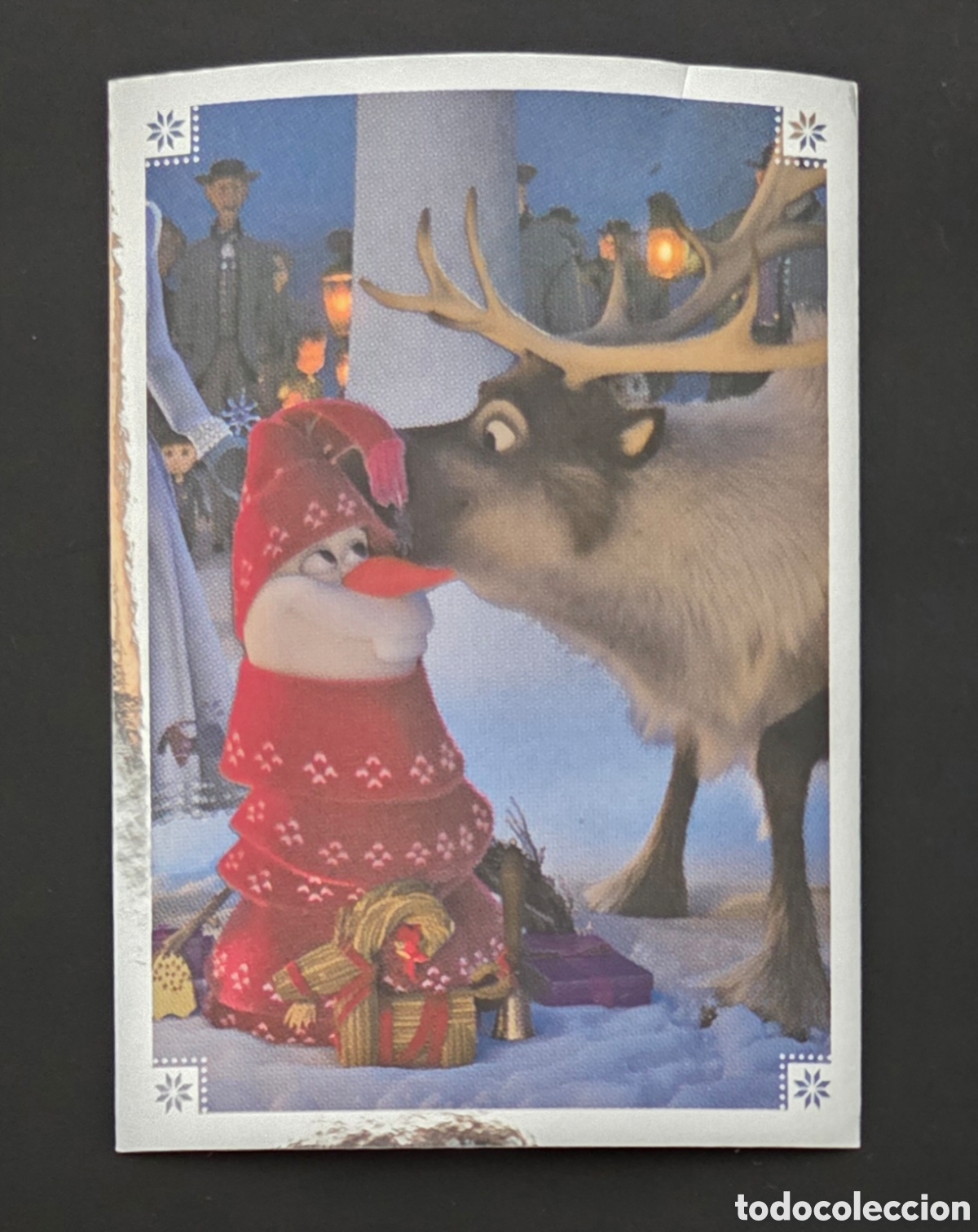 Collectable Antique Stickers: Cromo n &deg; 85 Frozen una aventura de Olaf 2017 panini