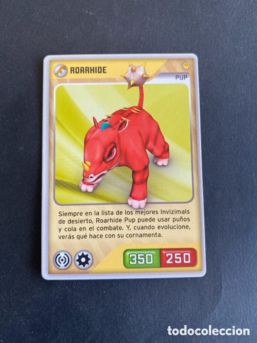 Coleccionismo cromos antiguos: Cromo carta Invizimals desaf&iacute;o oculto N*127