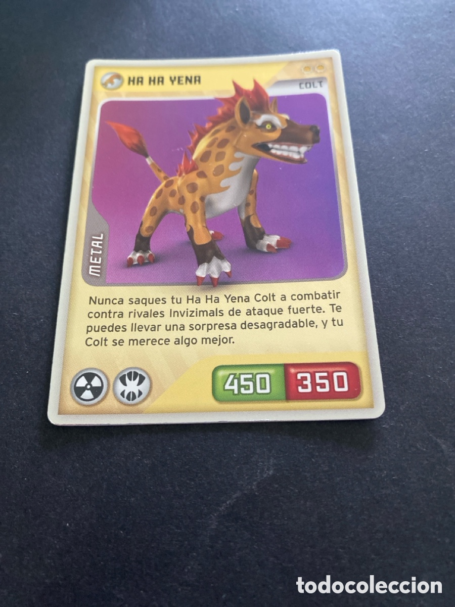 Coleccionismo cromos antiguos: Cromo carta Invizimals desaf&iacute;o oculto N*146