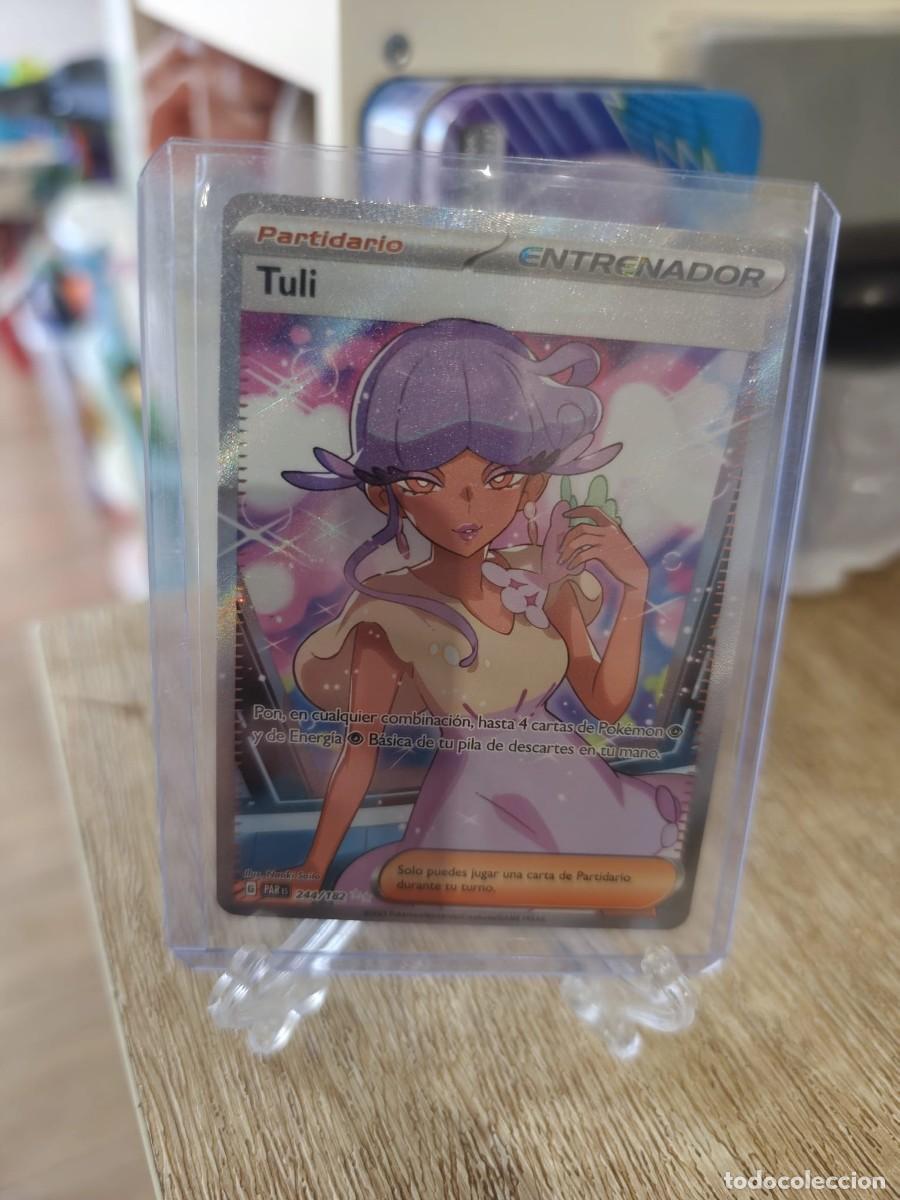 Coleccionismo cromos antiguos: Carta Pok&eacute;mon Tuli 244/182 PAR Full Art Ultra Rare