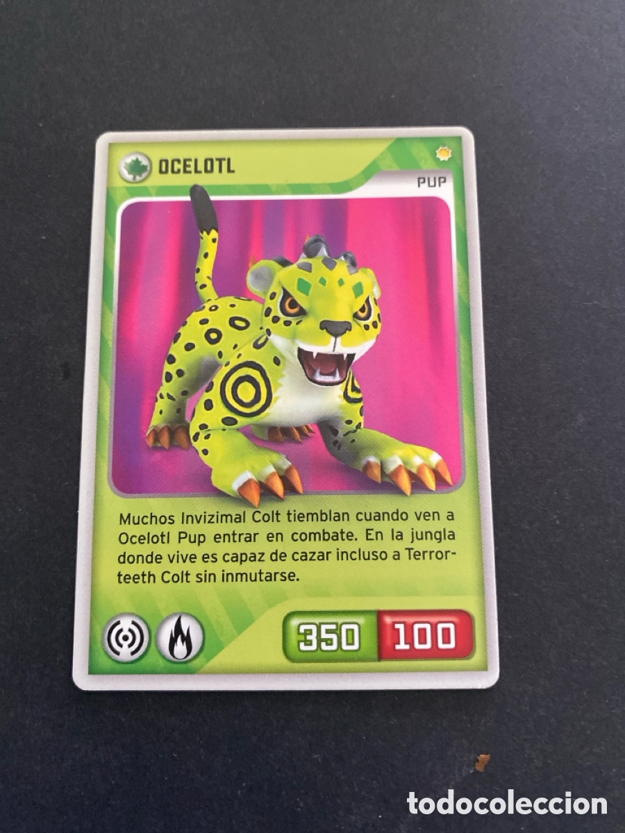 Sammeln alte Sammelbilder: Cromo carta Invizimals desaf&iacute;o oculto N*163