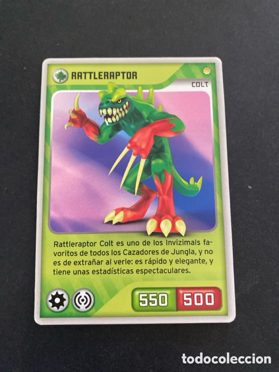 Coleccionismo cromos antiguos: Cromo carta Invizimals desaf&iacute;o oculto N* 170