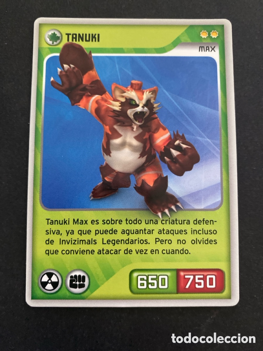 Coleccionismo cromos antiguos: Cromo carta Invizimals desaf&iacute;o oculto N* 174