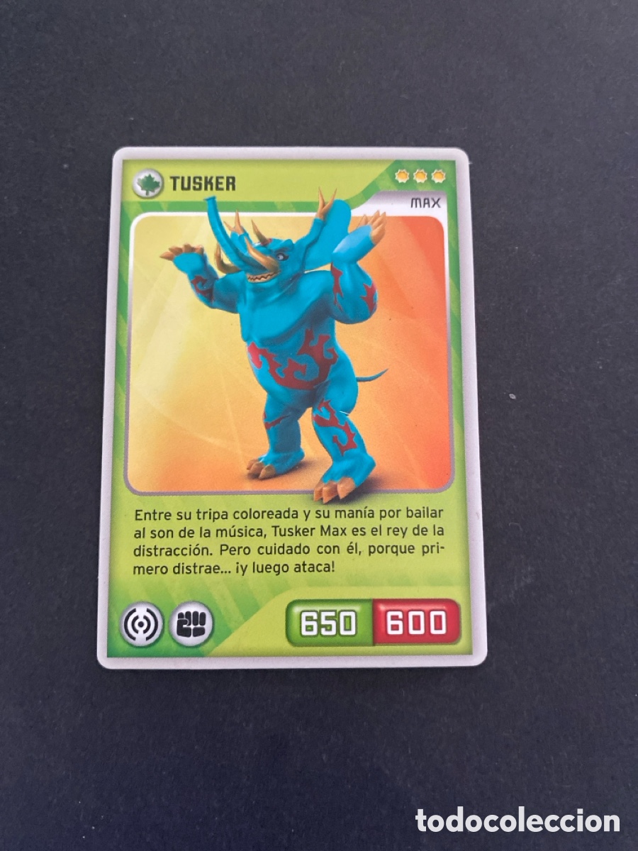 Coleccionismo cromos antiguos: Cromo carta Invizimals desaf&iacute;o oculto N* 180