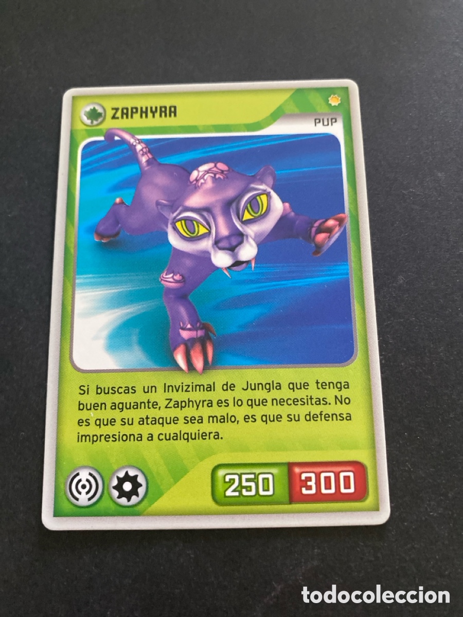 Coleccionismo cromos antiguos: Cromo carta Invizimals desaf&iacute;o oculto N*184