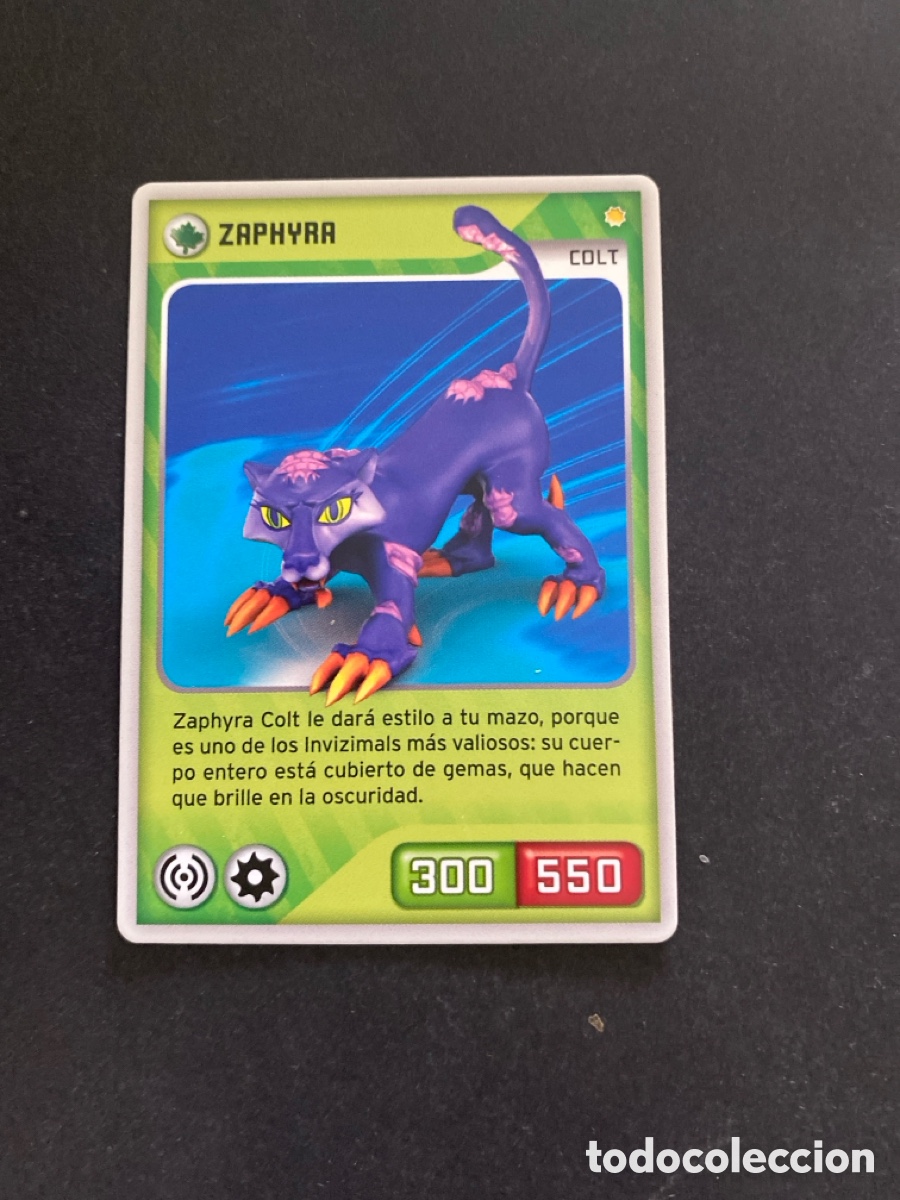 Coleccionismo cromos antiguos: Cromo carta Invizimals desaf&iacute;o oculto N* 185