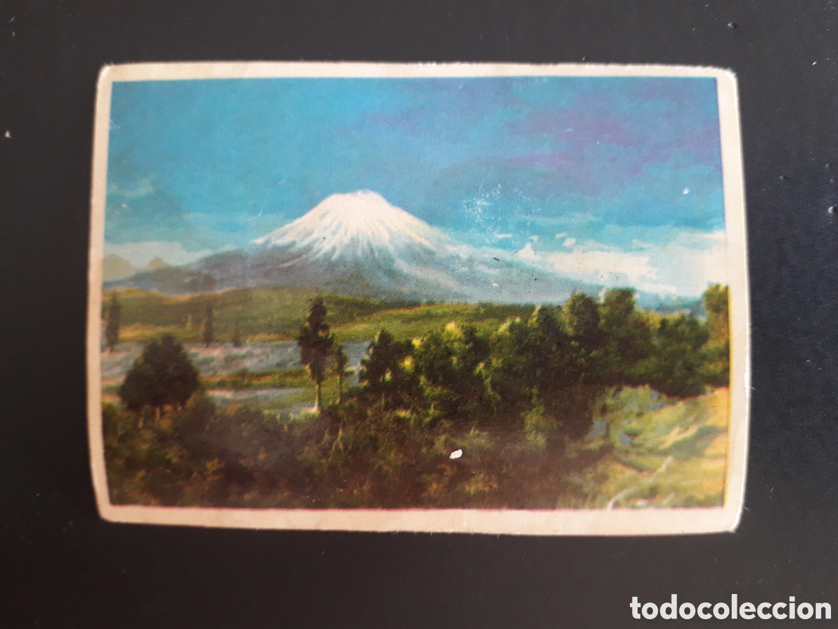 Coleccionismo cromos antiguos: MONTE FUJI, JAP&Oacute;N. LA VUELTA AL MUNDO CON BIMBO 1966 N&deg; 99 SIN PEGAR, PEDIDO M&Iacute;NIMO 3&euro;