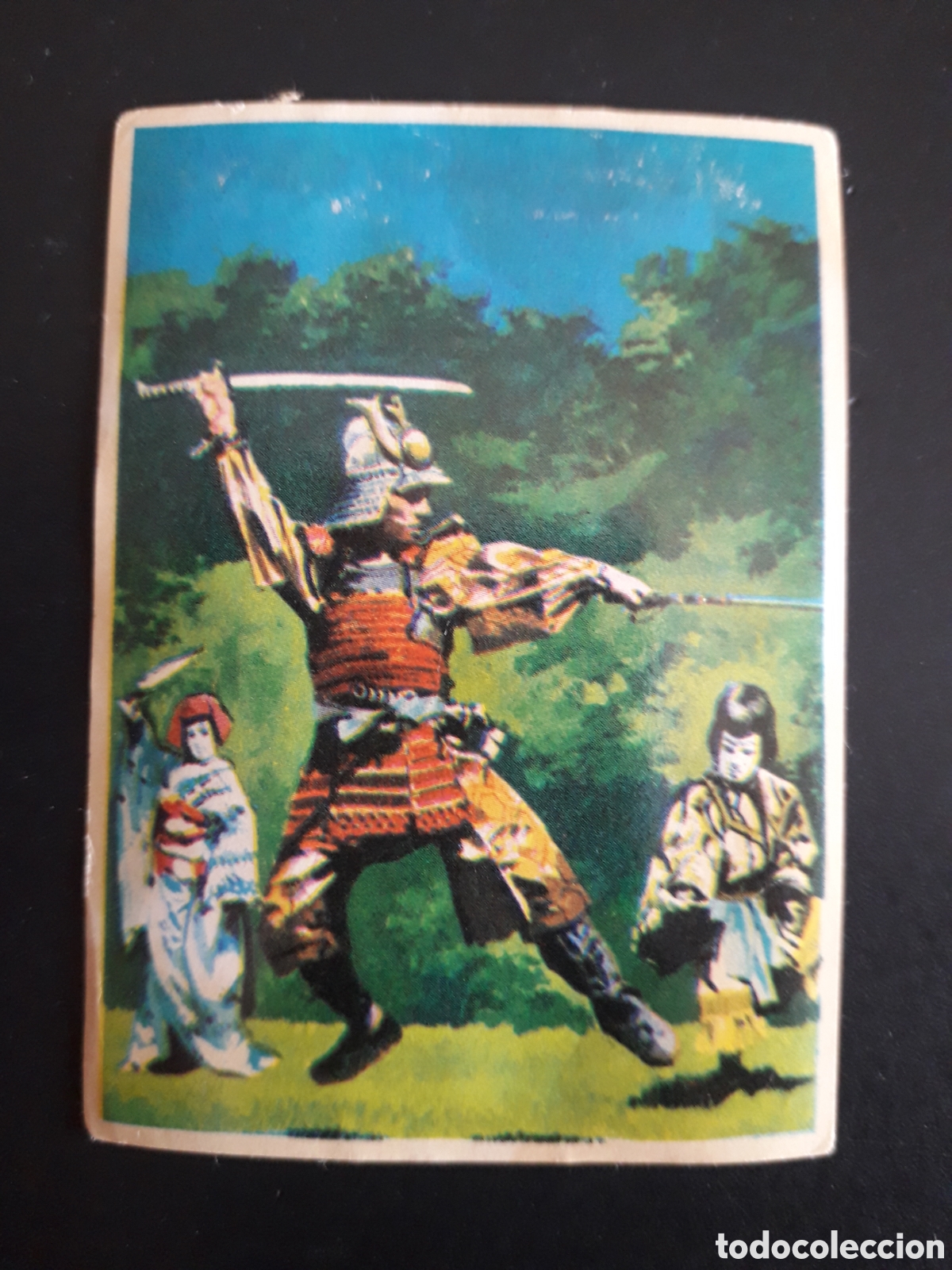 Coleccionismo cromos antiguos: SAMURAI, JAP&Oacute;N. LA VUELTA AL MUNDO CON BIMBO 1966 N&deg; 101 DESPEGADO, PEDIDO M&Iacute;NIMO 3&euro;