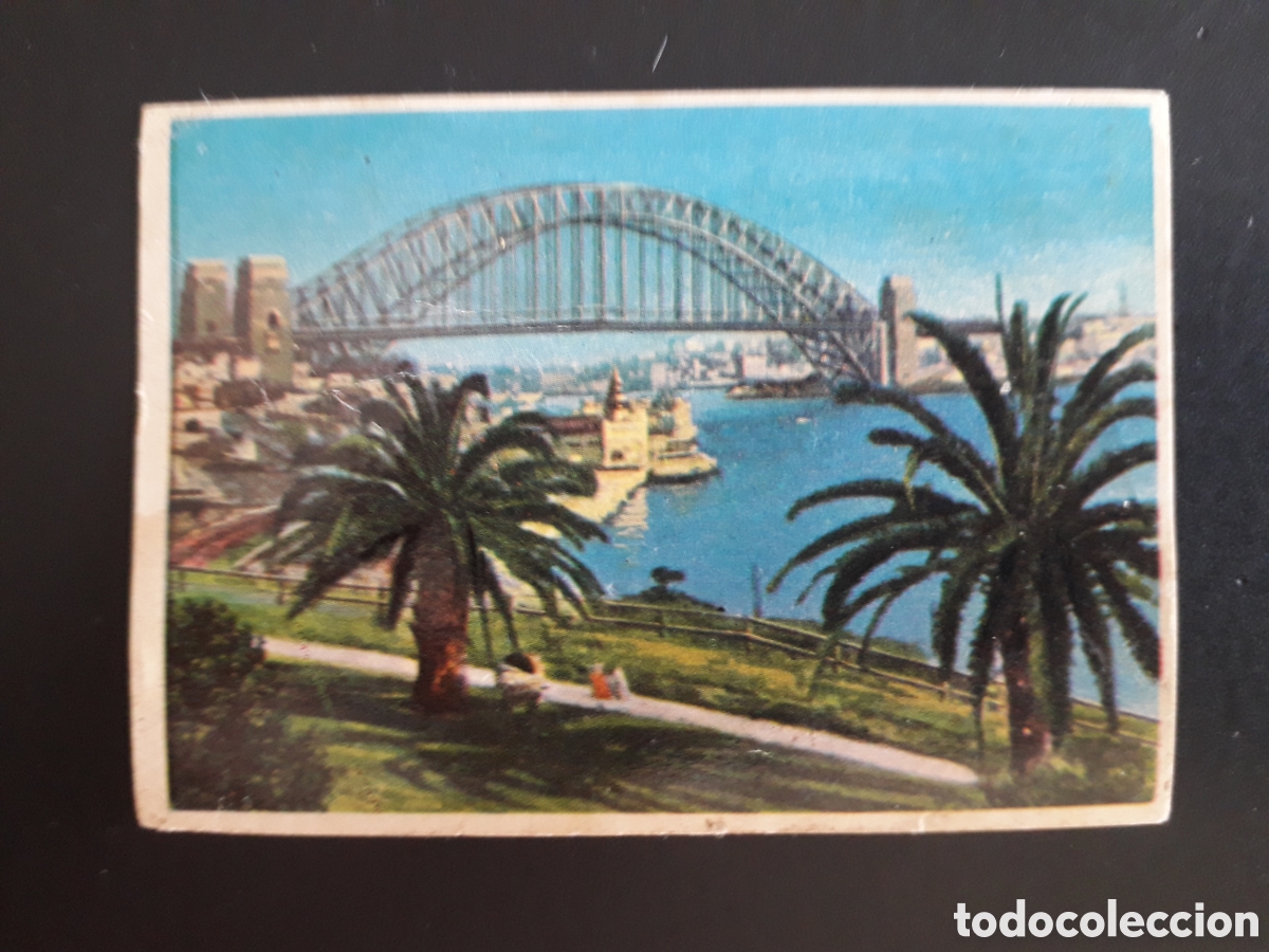 Coleccionismo cromos antiguos: VISTA DE SIDNEY, AUSTRALIA, LA VUELTA AL MUNDO CON BIMBO 1966 N&deg; 118 SIN PEGAR, PEDIDO M&Iacute;NIMO 3&euro;