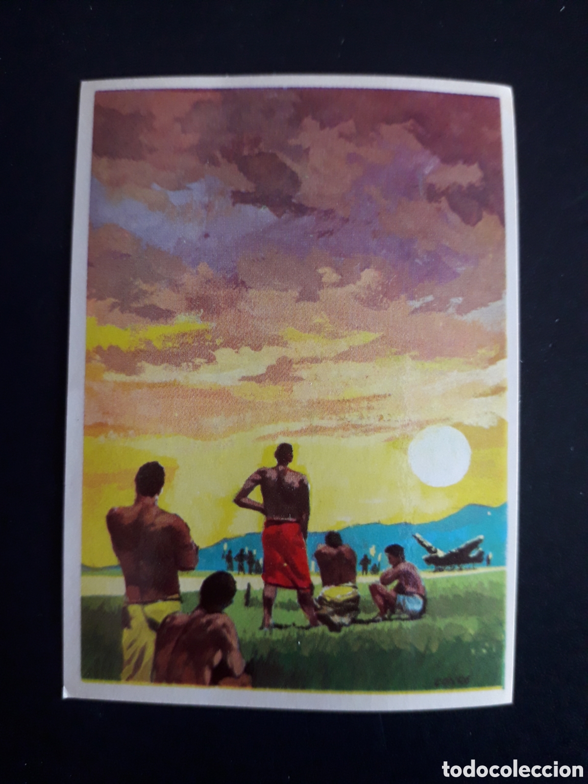 Coleccionismo cromos antiguos: CULTO AL CARGO, LA VUELTA AL MUNDO CON BIMBO 1966 N&deg; 128 SIN PEGAR, PEDIDO M&Iacute;NIMO 3&euro;