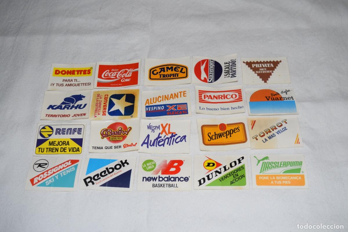 Coleccionismo cromos antiguos: BOLLYCAO COLECCIONES - 20 Unidades / Cromos adhesivos BOLLY-MARCAS / Bolly MARCAS - &iexcl;Mira fotos!