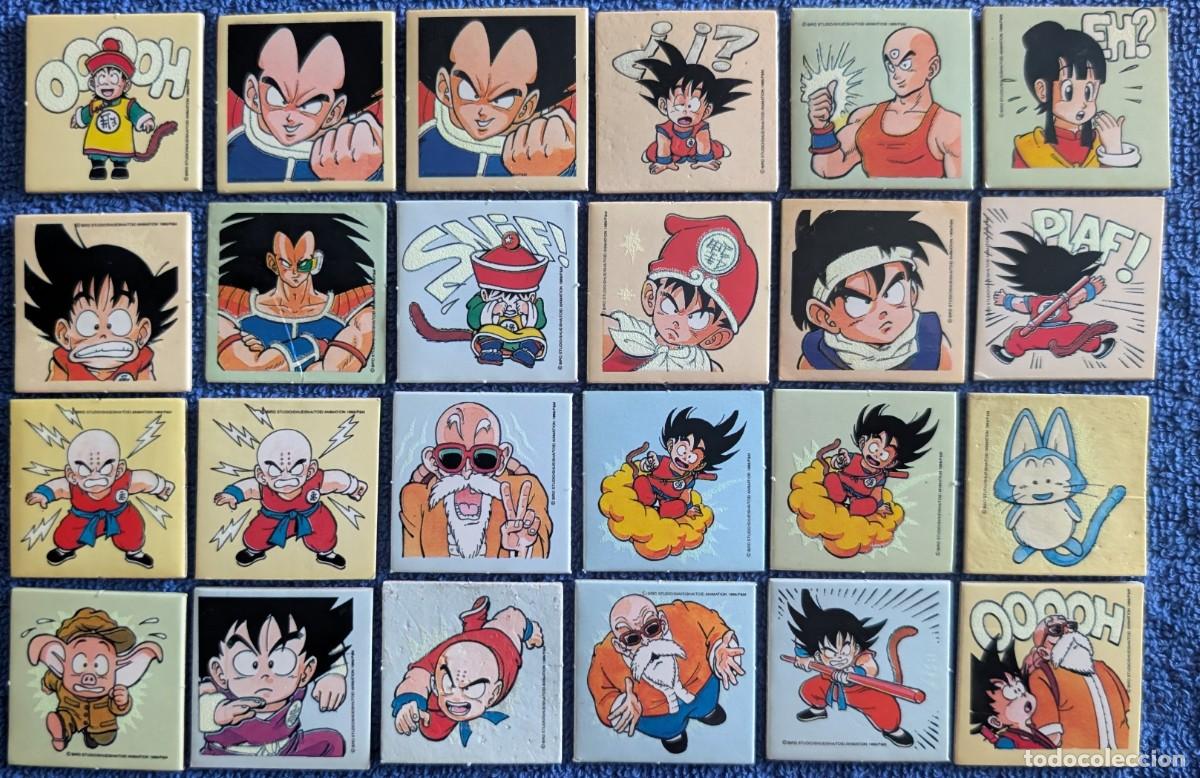 Coleccionismo cromos antiguos: Lote de 24 cromos de Dragonball - Matutano