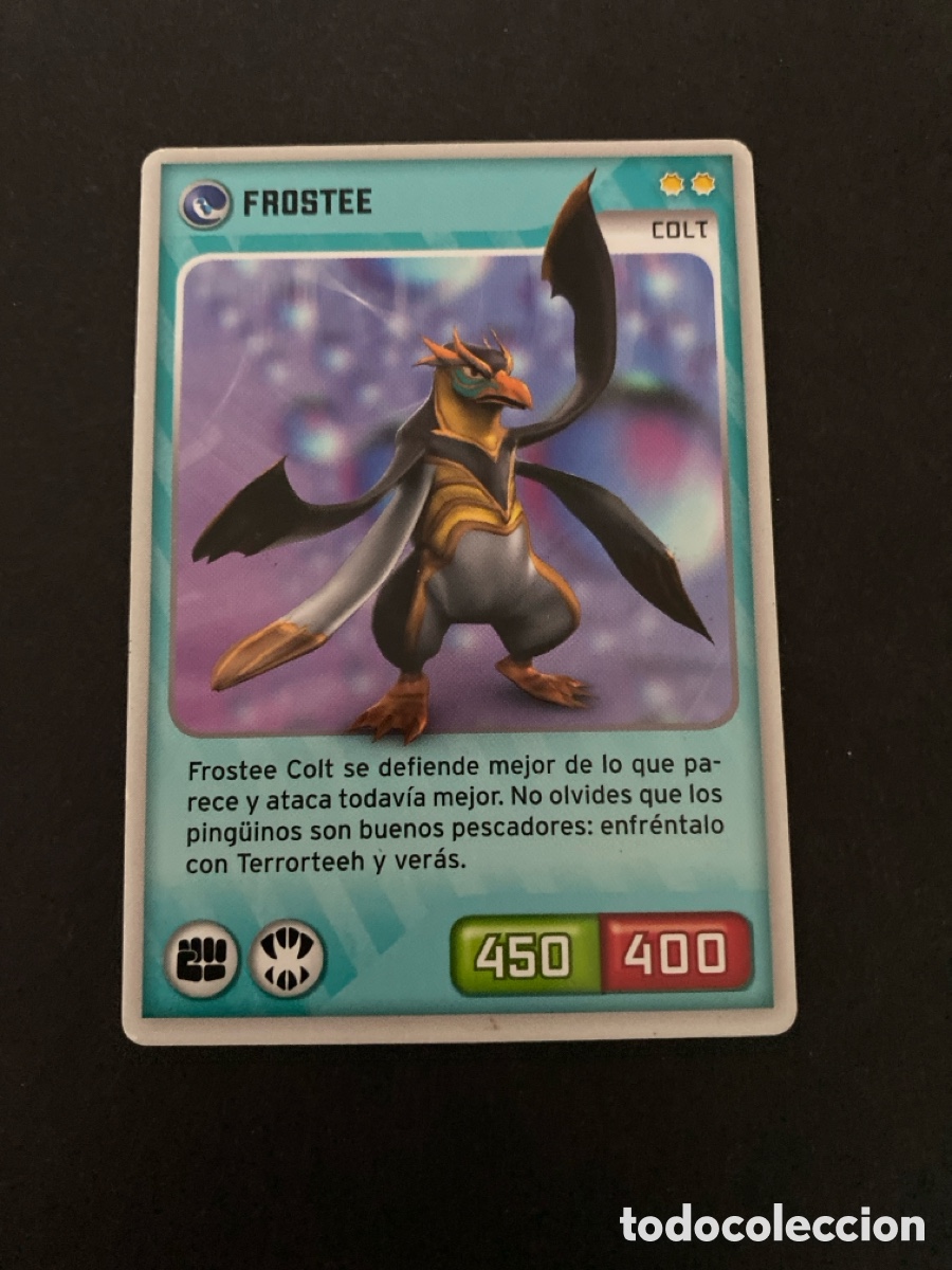 Coleccionismo cromos antiguos: Cromo carta Invizimals desaf&iacute;o oculto N*203