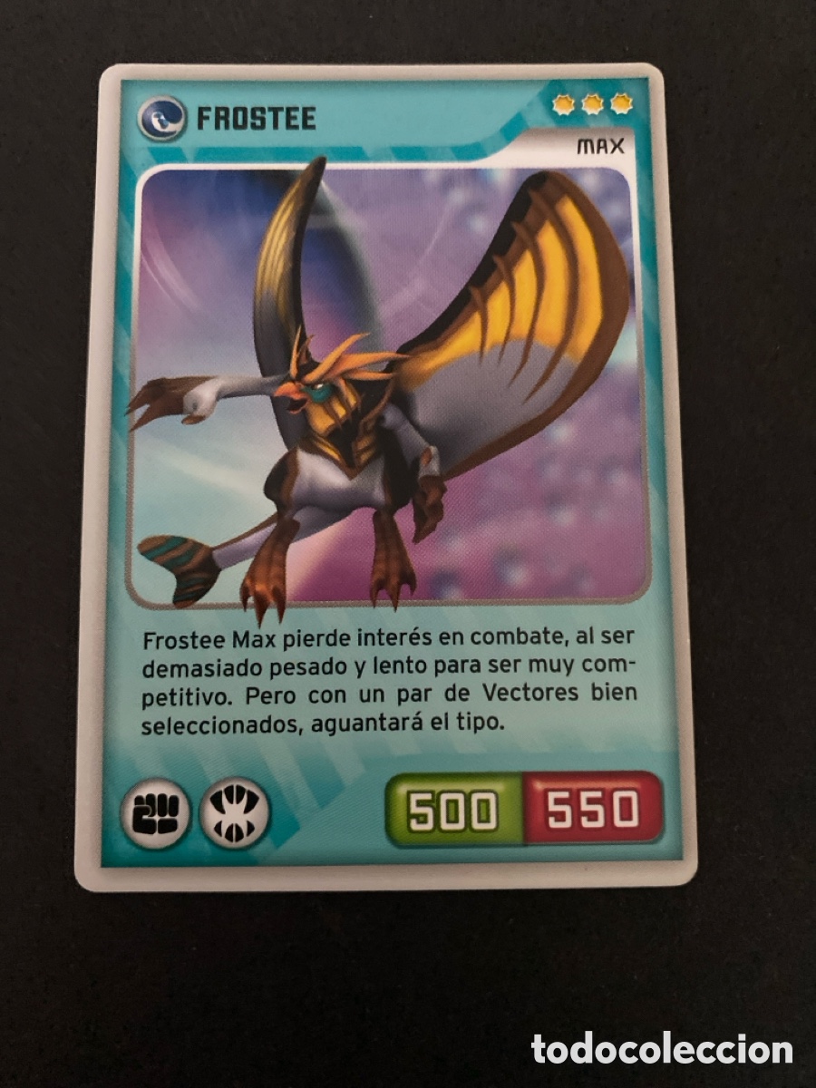 Coleccionismo cromos antiguos: Cromo carta Invizimals desaf&iacute;o oculto N* 204