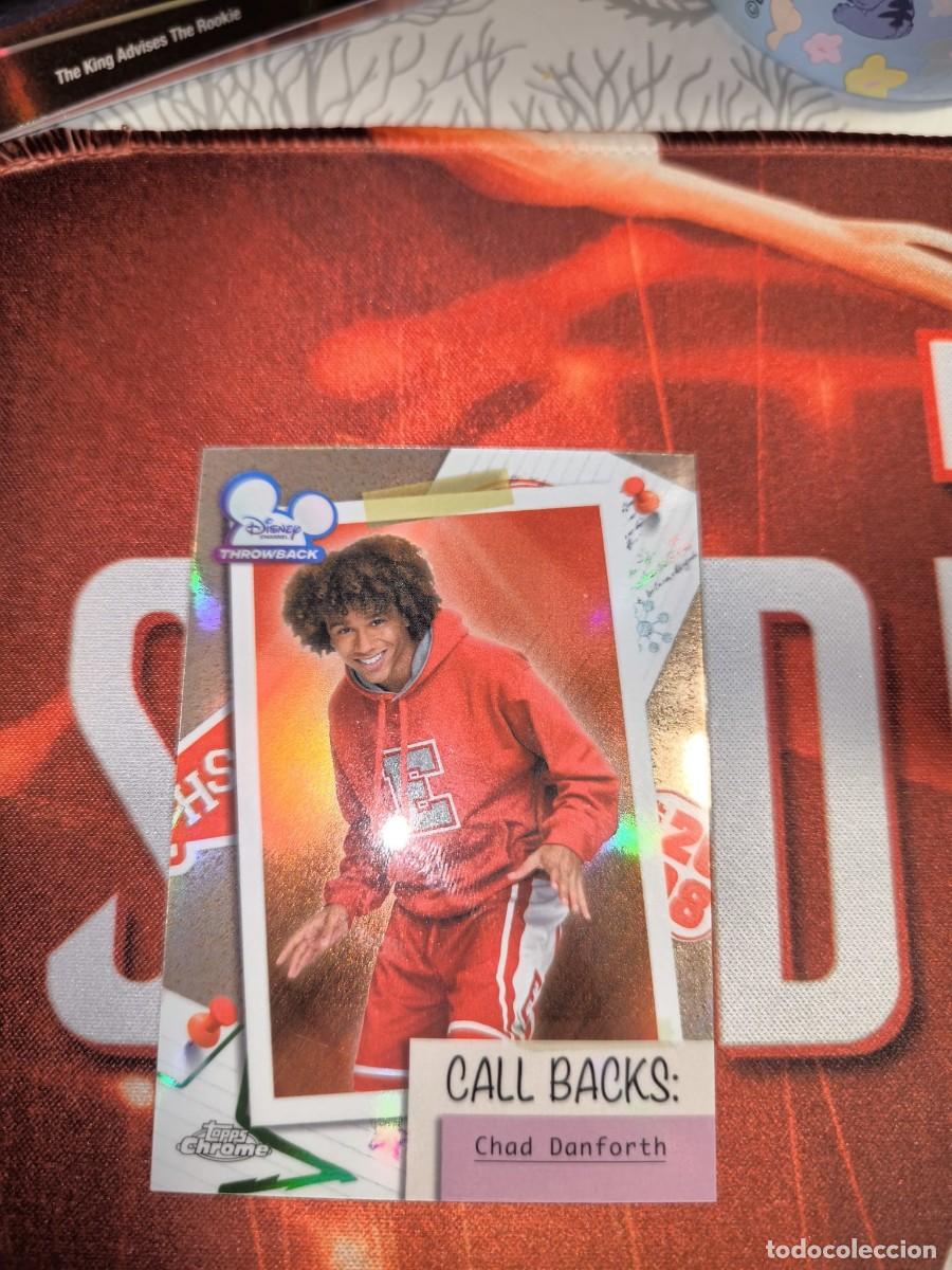 Coleccionismo cromos antiguos: Carta Topps Chrome Disney 2026 - Disney Channel Throwback Chad Danforth (High School Musical)