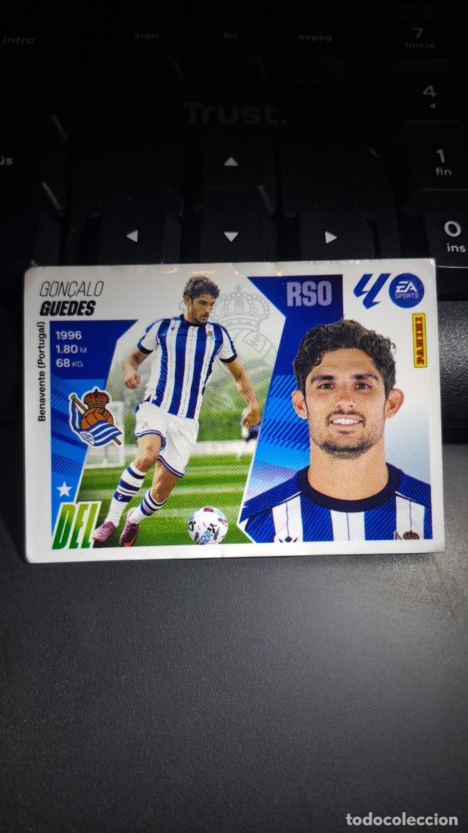 Coleccionismo cromos antiguos: CROMO GUEDES FICHAJE 36 ULTIMOS FICHAJES 36 REAL SOCIEDAD LIGA 2025 2026 25 26 ESTE PANINI NUNCA PEG