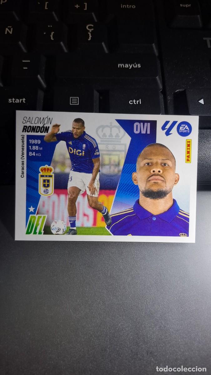 Coleccionismo cromos antiguos: CROMO RONDON FICHAJE 38 ULTIMOS FICHAJES 38 OVIEDO LIGA 2025 2026 25 26 ESTE PANINI NUNCA PEGADO