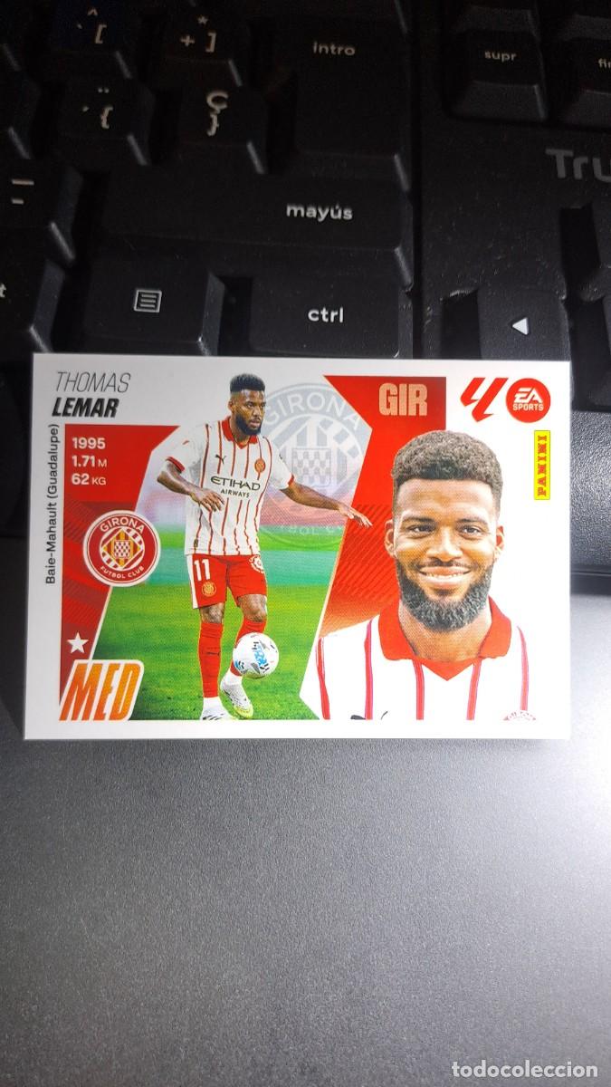 Coleccionismo cromos antiguos: CROMO LEMAR FICHAJE 40 ULTIMOS FICHAJES 40 GIRONA LIGA 2025 2026 25 26 ESTE PANINI NUNCA PEGADO