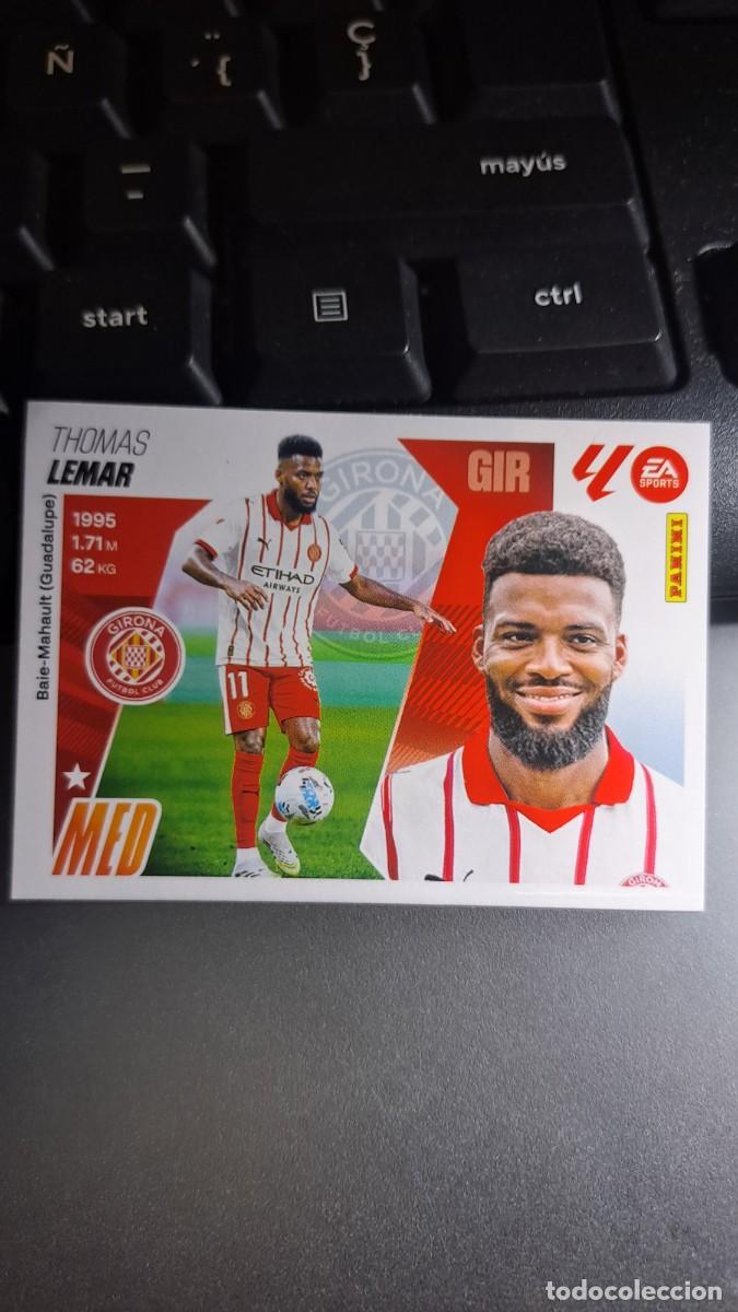 Coleccionismo cromos antiguos: CROMO LEMAR FICHAJE 40 ULTIMOS FICHAJES 40 GIRONA LIGA 2025 2026 25 26 ESTE PANINI NUNCA PEGADO