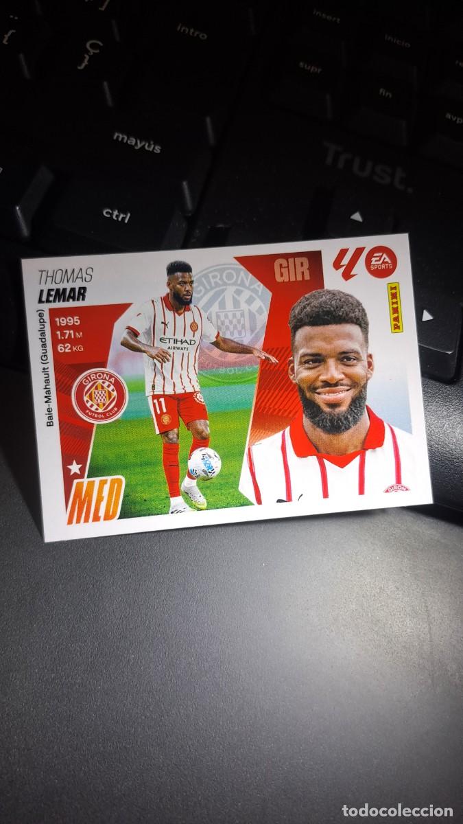Coleccionismo cromos antiguos: CROMO LEMAR FICHAJE 40 ULTIMOS FICHAJES 40 GIRONA LIGA 2025 2026 25 26 ESTE PANINI NUNCA PEGADO