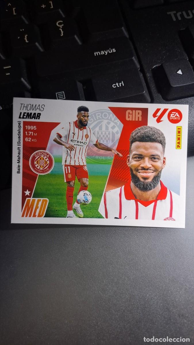 Coleccionismo cromos antiguos: CROMO LEMAR FICHAJE 40 ULTIMOS FICHAJES 40 GIRONA LIGA 2025 2026 25 26 ESTE PANINI NUNCA PEGADO
