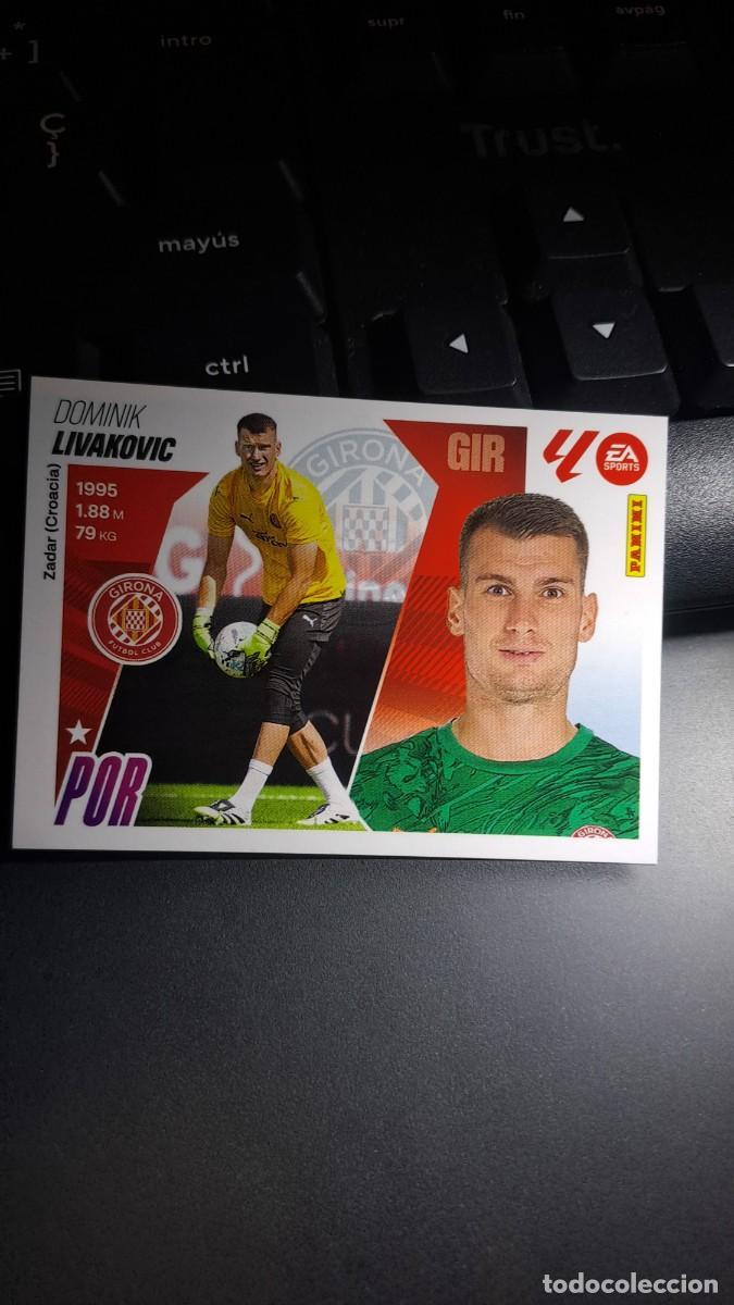Coleccionismo cromos antiguos: CROMO LIVAKOVIC FICHAJE 59 ULTIMOS FICHAJES 59 GIRONA LIGA 2025 2026 25 26 ESTE PANINI NUNCA PEGADO