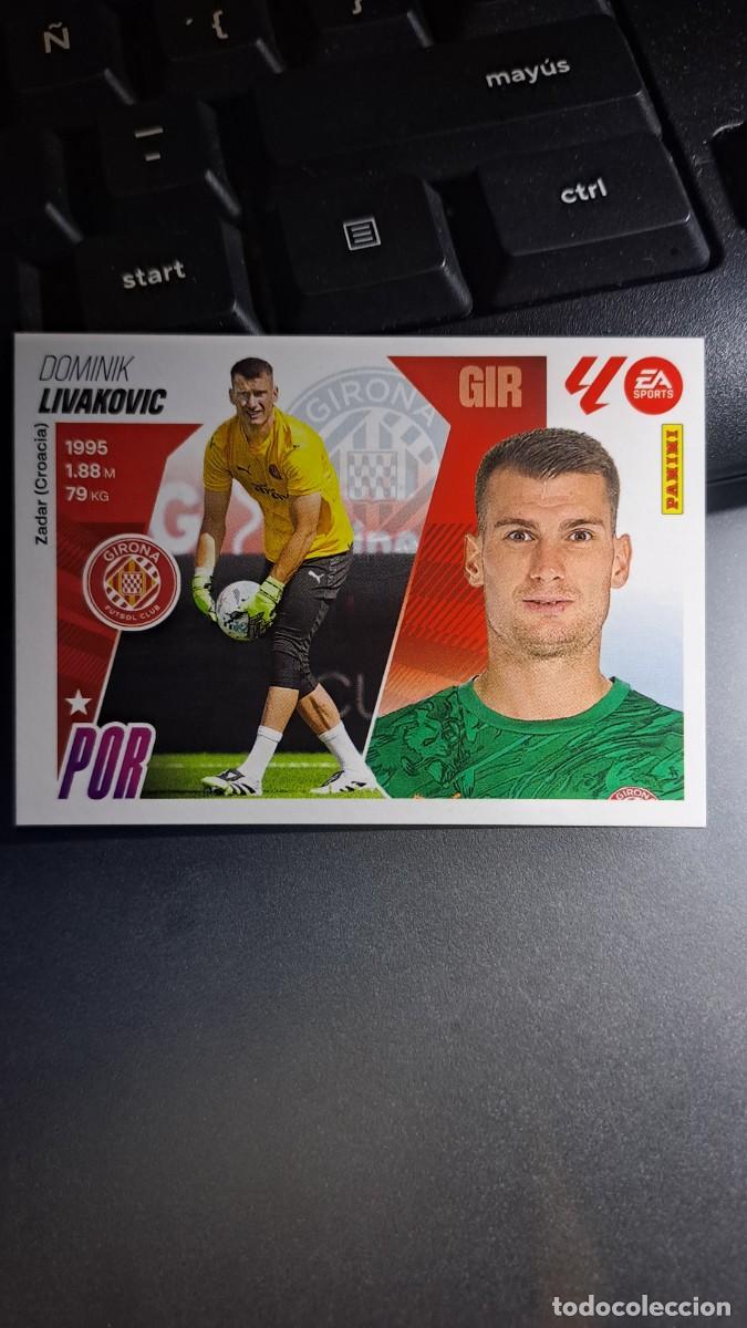 Coleccionismo cromos antiguos: CROMO LIVAKOVIC FICHAJE 59 ULTIMOS FICHAJES 59 GIRONA LIGA 2025 2026 25 26 ESTE PANINI NUNCA PEGADO