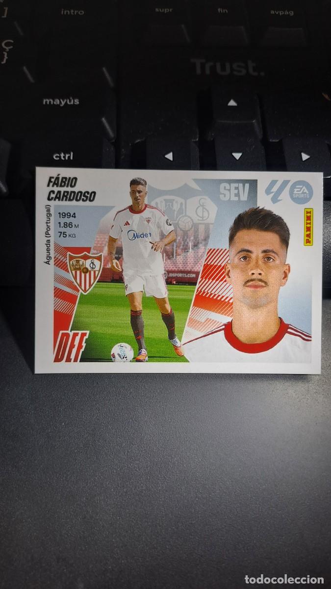 Coleccionismo cromos antiguos: CROMO FABIO CARDOSO FICHAJE 60 ULTIMOS FICHAJES 60 SEVILLA LIGA 2025 2026 25 26 ESTE PANINI NUNCA PE