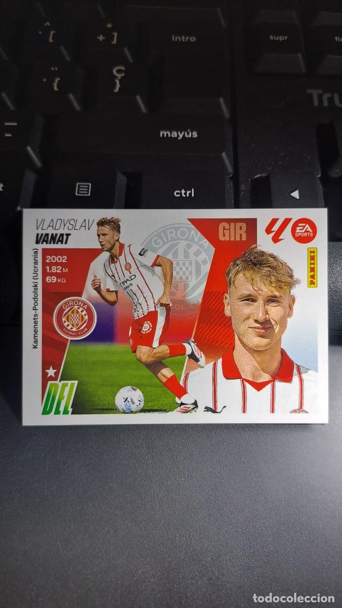 Coleccionismo cromos antiguos: CROMO VANAT FICHAJE 64 ULTIMOS FICHAJES 64 GIRONA LIGA 2025 2026 25 26 ESTE PANINI NUNCA PEGADO
