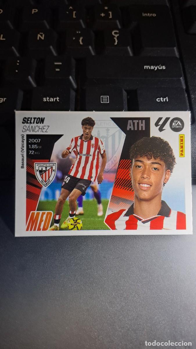 Coleccionismo cromos antiguos: CROMO SELTON 3 MERCADO DE INVIERNO 3 ATHLETIC CLUB BILBAO LIGA 2025 2026 25 26 ESTE PANINI NUNCA PEG