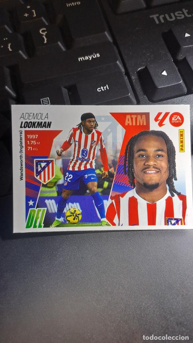 Coleccionismo cromos antiguos: CROMO LOOKMAN 6 MERCADO DE INVIERNO 6 ATLETICO DE MADRID LIGA 2025 2026 25 26 ESTE PANINI NUNCA PEGA