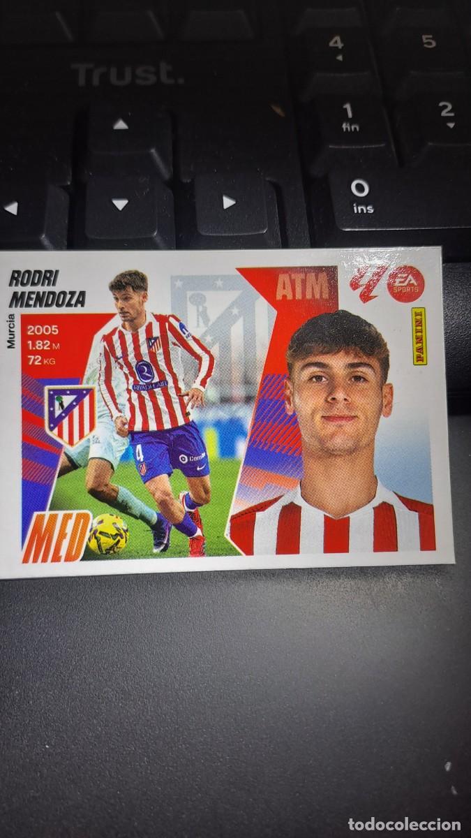 Coleccionismo cromos antiguos: CROMO RODRI MENDOZA 5 MERCADO DE INVIERNO 5 ATLETICO MADRID LIGA 2025 2026 25 26 ESTE PANINI NUNCA P