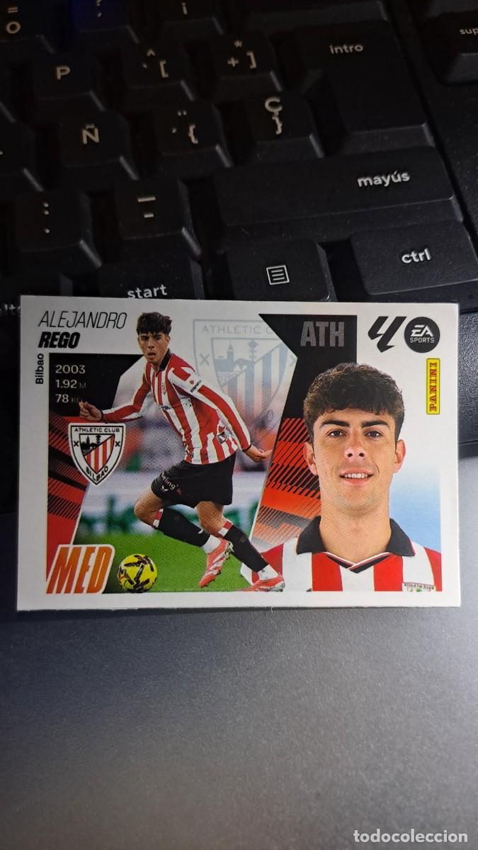 Coleccionismo cromos antiguos: CROMO REGO 2 MERCADO DE INVIERNO 2 ATHLETIC CLUB BILBAO LIGA 2025 2026 25 26 ESTE PANINI NUNCA PEGAD