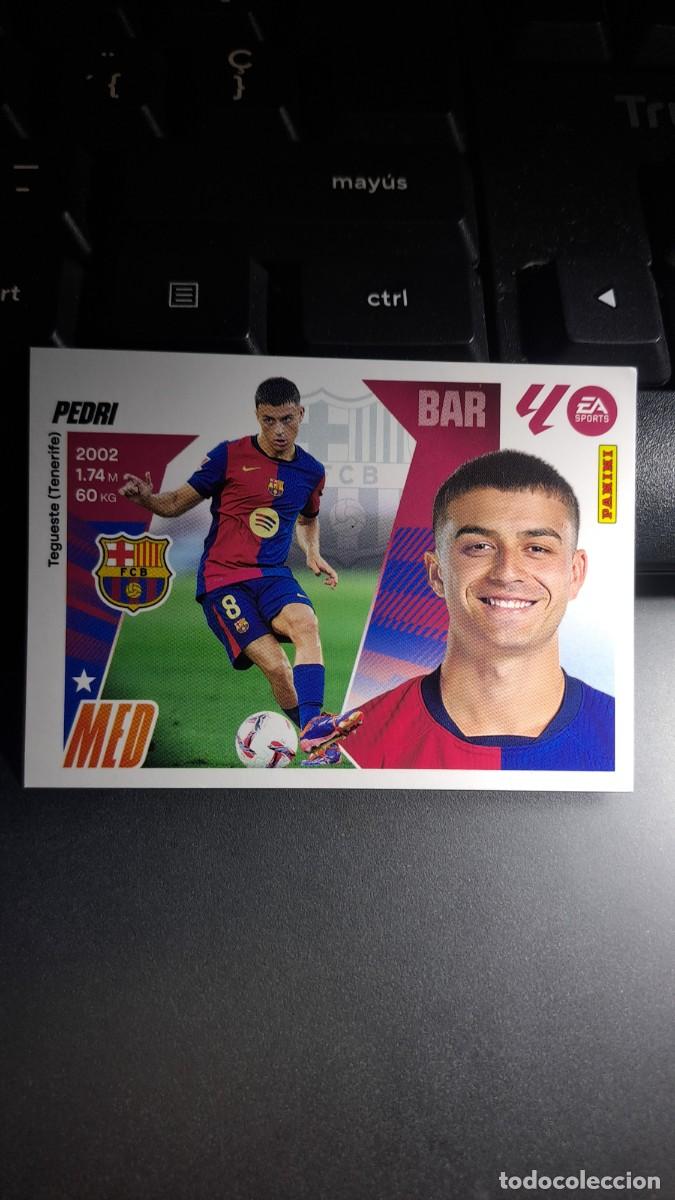 Coleccionismo cromos antiguos: CROMO PEDRI 15 BARCELONA LIGA 2025 2026 25 26 ESTE PANINI NUNCA PEGADO