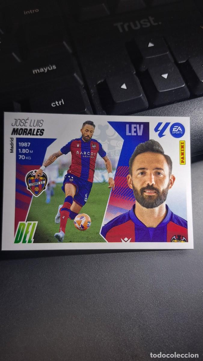 Coleccionismo cromos antiguos: CROMO MORALES 18 LEVANTE LIGA 2025 2026 25 26 ESTE PANINI NUNCA PEGADO