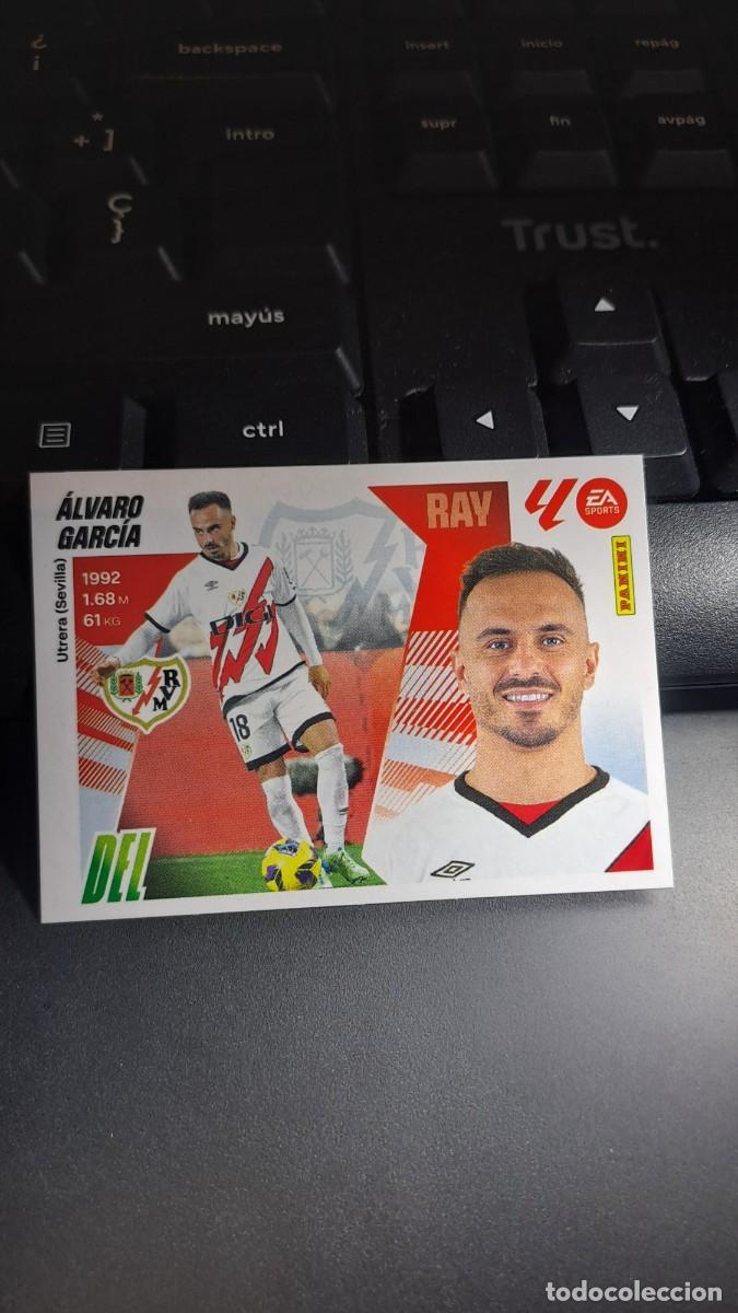 Coleccionismo cromos antiguos: CROMO ALVARO GARCIA 19 RAYO VALLECANO LIGA 2025 2026 25 26 ESTE PANINI NUNCA PEGADO