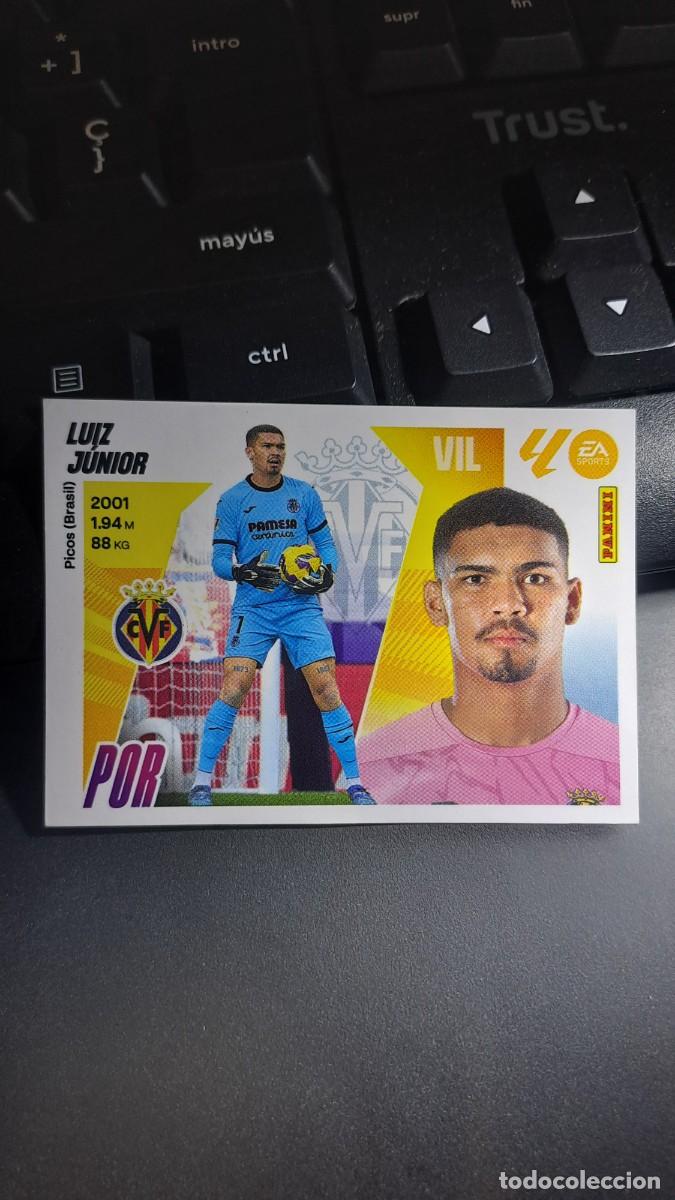 Coleccionismo cromos antiguos: CROMO LUIZ JUNIOR 3 VILLARREAL LIGA 2025 2026 25 26 ESTE PANINI NUNCA PEGADO