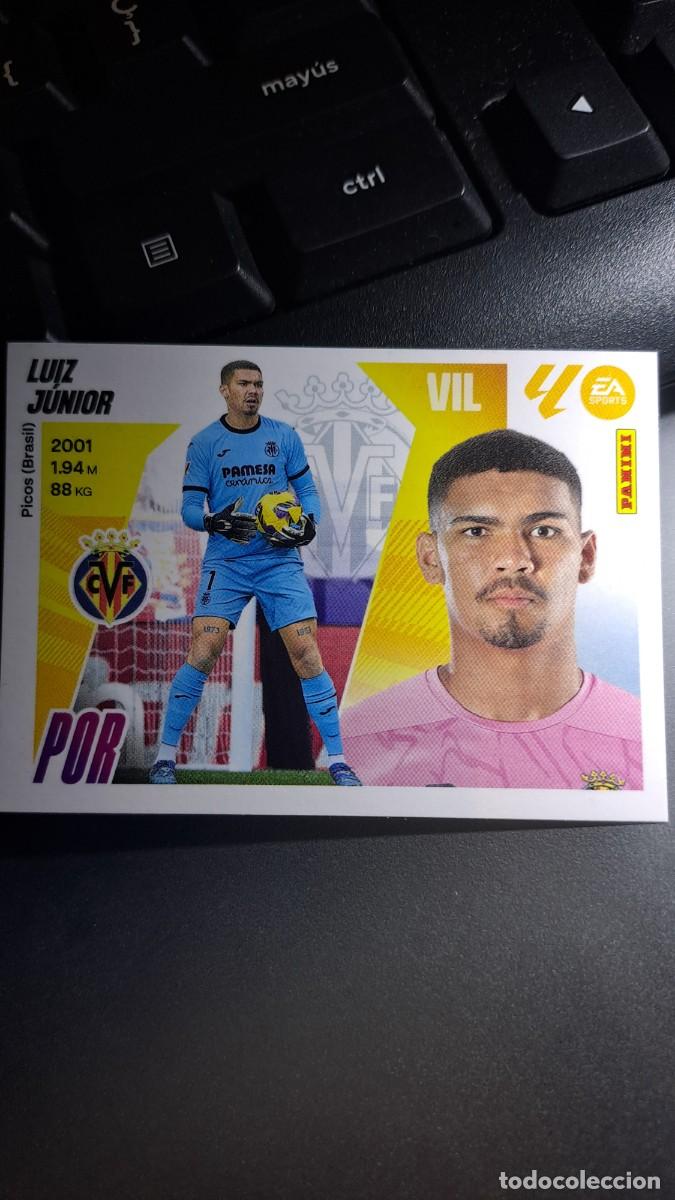 Coleccionismo cromos antiguos: CROMO LUIZ JUNIOR 3 VILLARREAL LIGA 2025 2026 25 26 ESTE PANINI NUNCA PEGADO